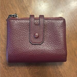 bveyzi small soft leather, RFID blocking wallet